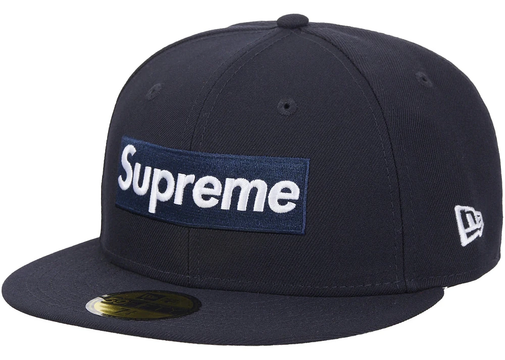 Supreme Championship Box Logo New Era 59Fifty Hat Navy