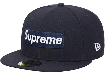 Supreme Championship Box Logo New Era 59Fifty Hat Navy