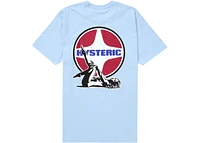 Supreme Hysteric Glamour Pin Up Tee Light Blue