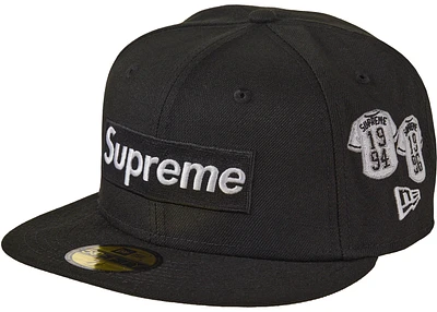 Supreme Jerseys Box Logo New Era Fitted Hat