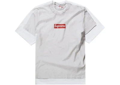 Supreme MM6 Maison Margiela Box Logo Tee White