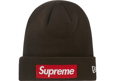Supreme New Era Beanie Brown FW22