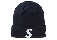 Supreme Beanie "New Era S Logo" FW23 Navy