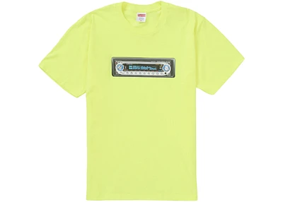 Supreme Receiver Tee Fluorescent Yellow