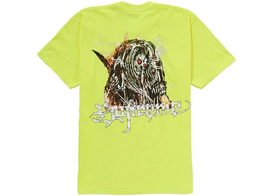 Supreme Satan Tee Fluorescent Yellow