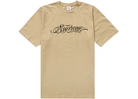 Supreme Script Tee Khaki