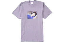 Supreme Snow White Tee Dusty Purple