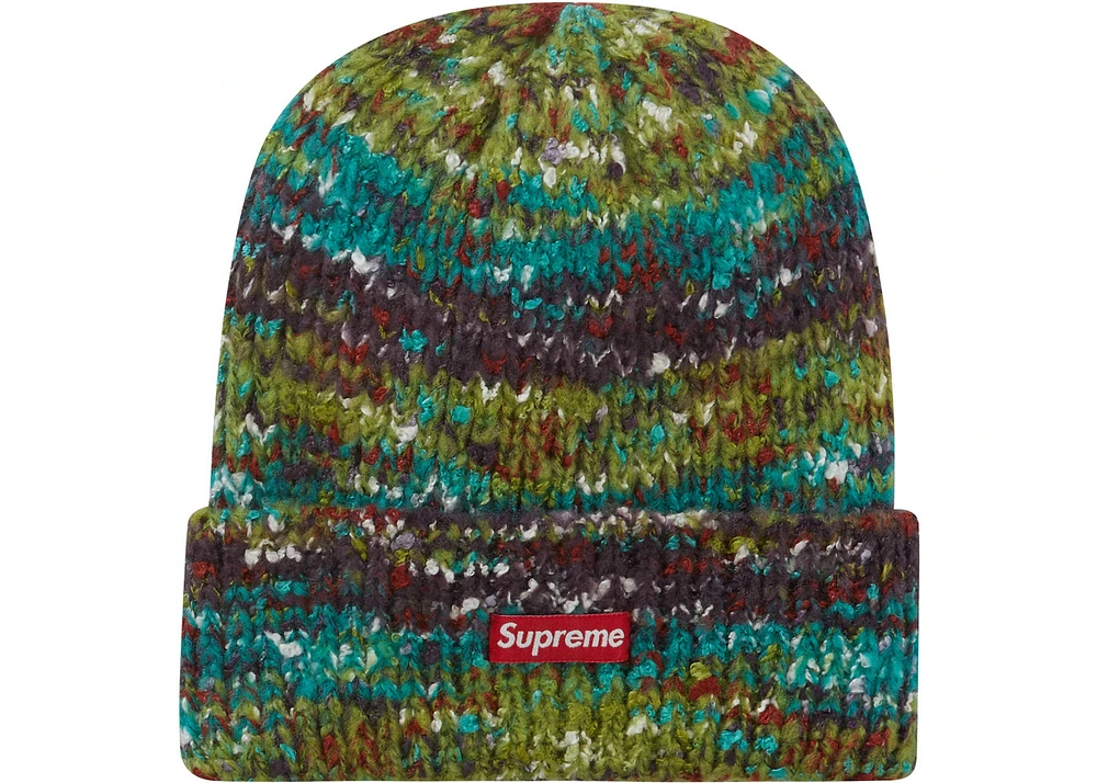 SUPREME BEANIE "SPACE DYE" TEAL