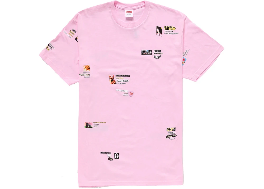 Supreme Upset Tee Light Pink