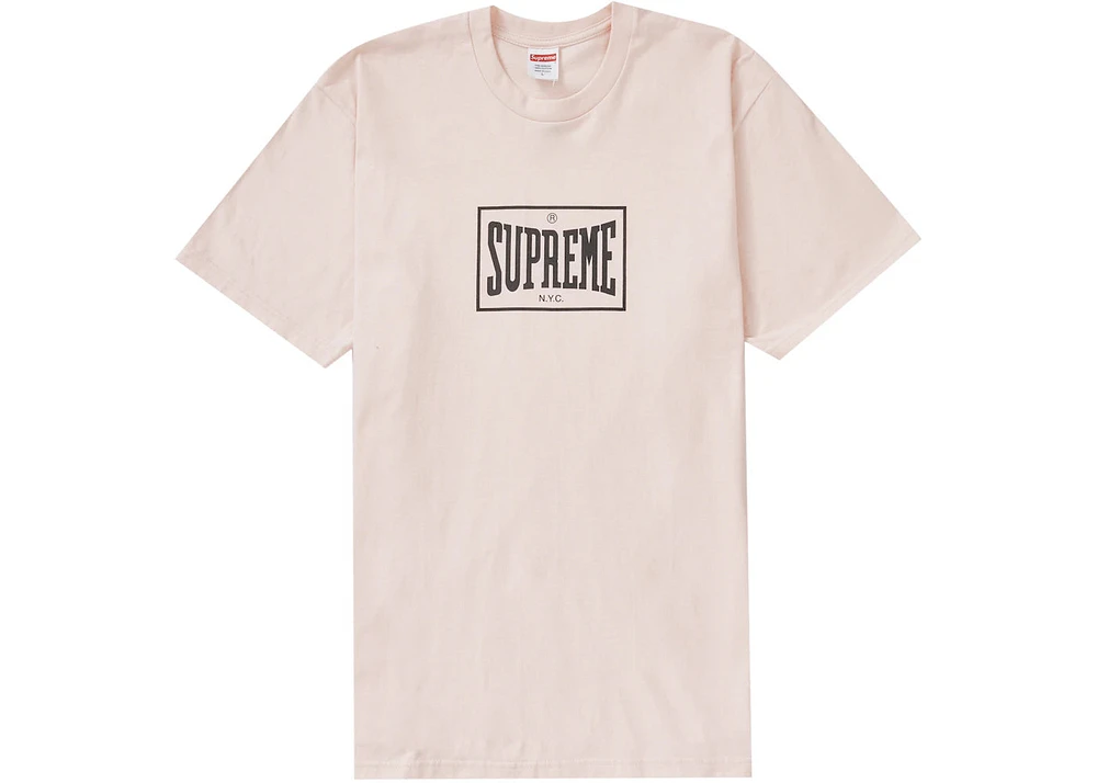 Supreme Tee Warm Up Tee Pale Pink