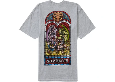 Supreme Tee Worship Grey
