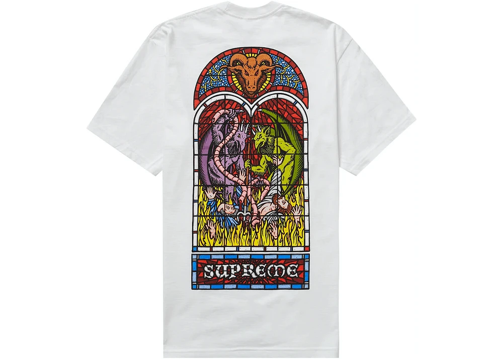 Supreme Tee Worship White