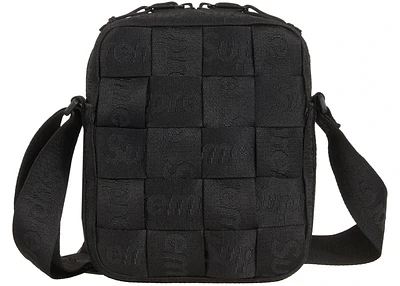 Supreme Woven Shoulder Bag SS24 Black