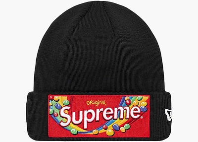 SUPREME BEANIE "SKITTLES" BLACK
