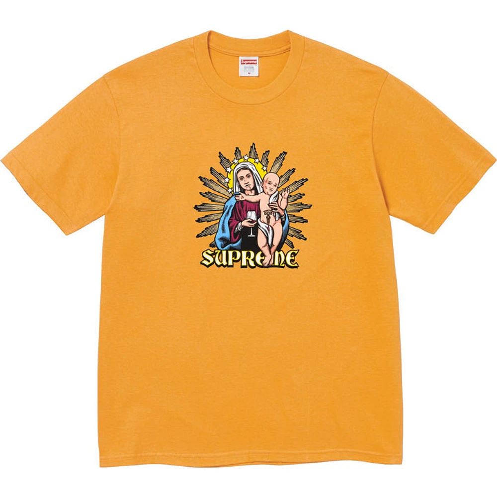 Supreme Blood Tee Mustard