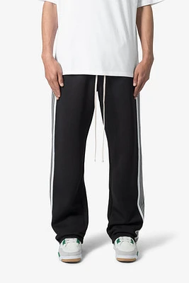 MNML Tricot Side Stripe Pants Black
