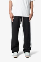 MNML Tricot Side Stripe Pants Black