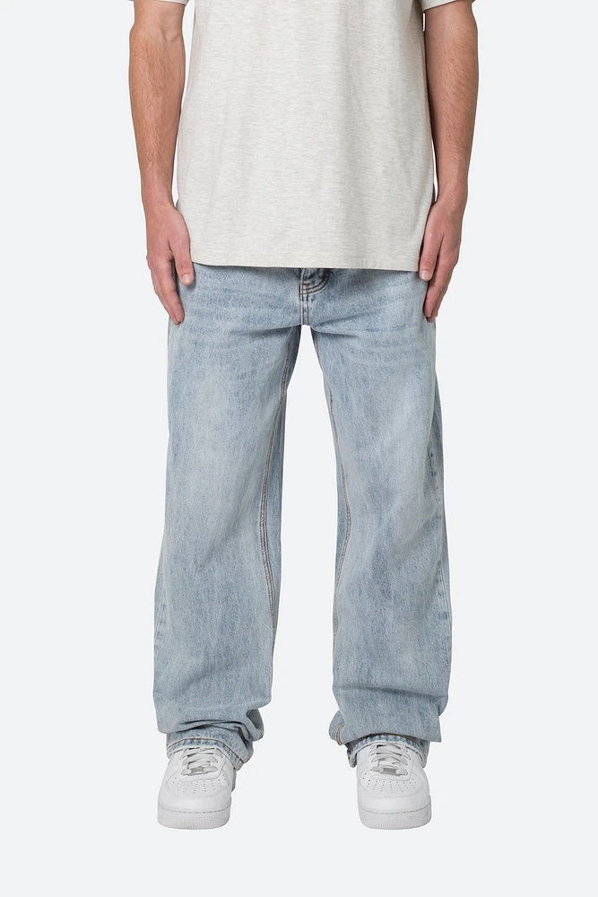 MNML Ultra Baggy Denim - Light Blue