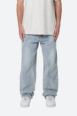 MNML Ultra Baggy Denim - Light Blue