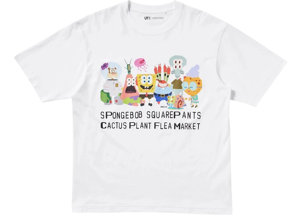 Uniqlo x CPFM Spongebob Squarepants UT Graphic II T-Shirt White