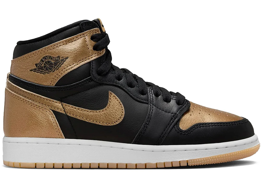 Jordan 1 Retro High OG Black Metallic Gold (GS)