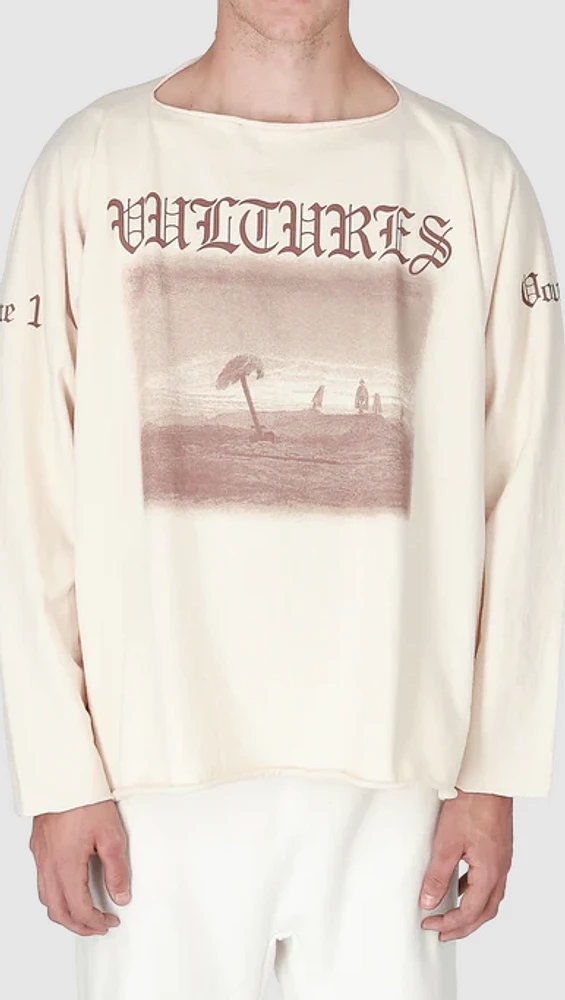 Yeezy Vultures Long T White