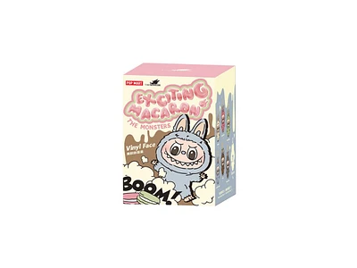 Pop Mart Labubu The Monsters Tasty Macarons Vinyl Plush Pendant Single Blind Box