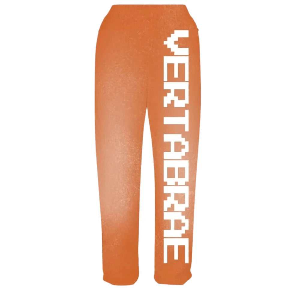 Vertabrae Sweats Orange Single Leg