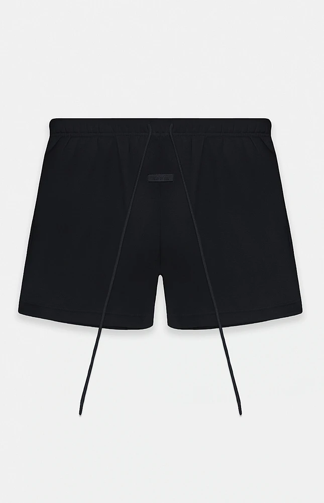 Fear of God Essentials Fleece Sweat Short Jet Black