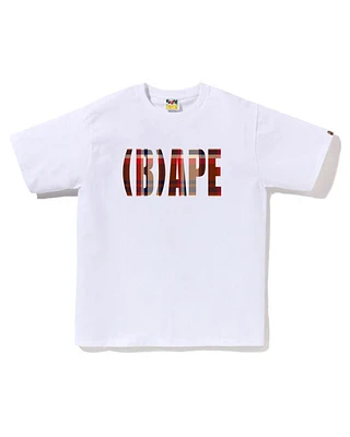 BAPE Check Tee White