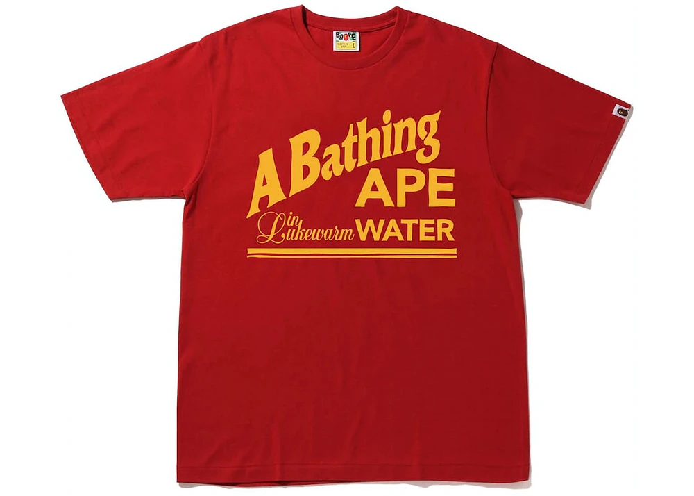 BAPE Archive Graphic #12 Tee Red