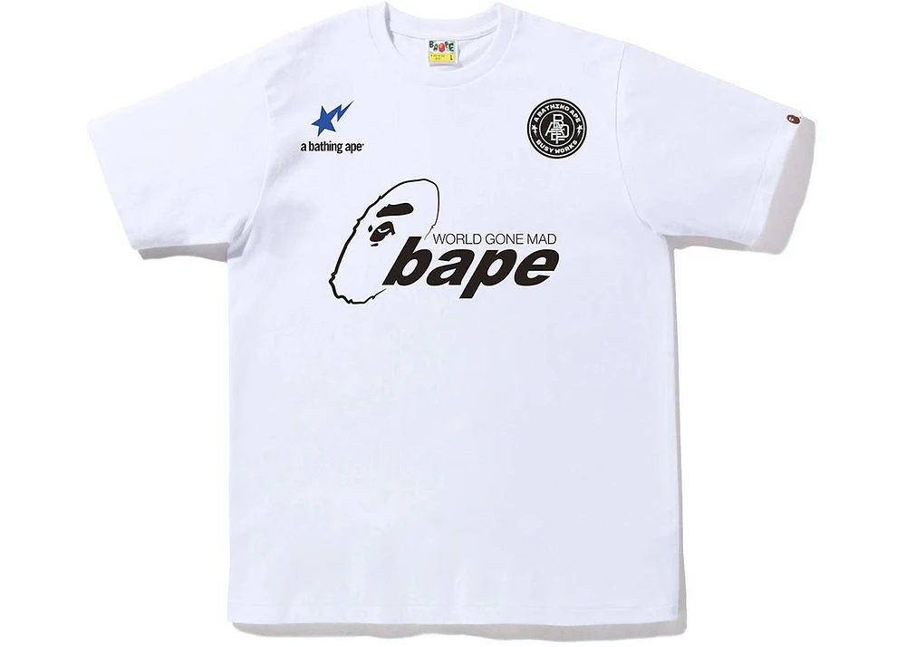 BAPE Soccer #1 Tee White