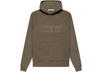 Fear of God Essentials Hoodie Wood