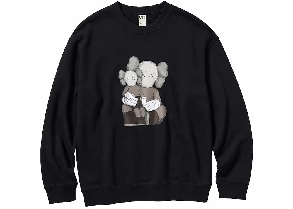 KAWS x Uniqlo Longsleeve Sweatshirt (US Sizing) Black