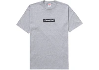 Supreme Futura Box Logo Tee Grey