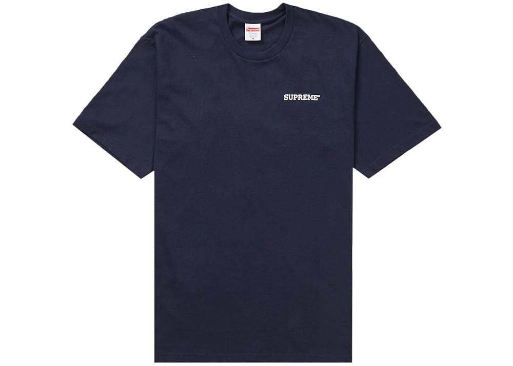 Supreme Patchwork Tee Navy