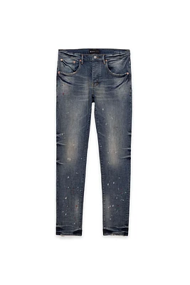 Purple-Brand Vintage Spotted Indigo