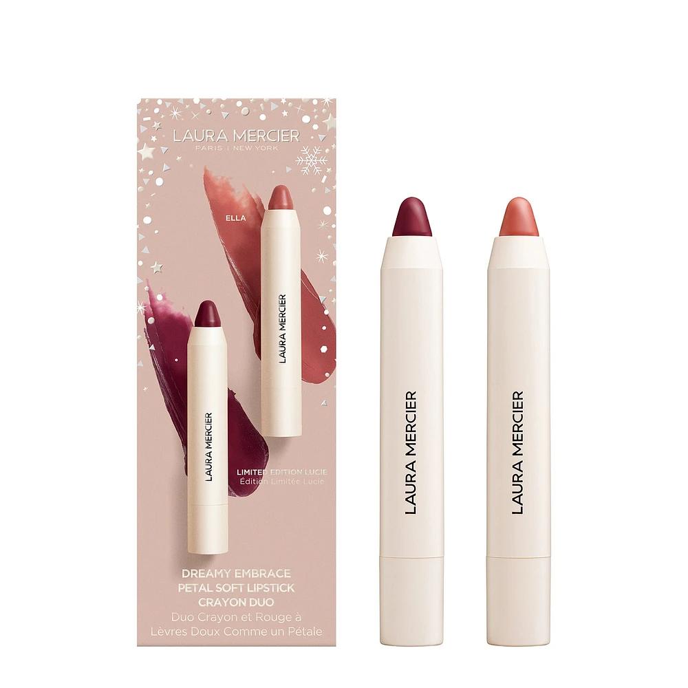 Dreamy Embrace Petal Soft Lipstick Crayon Duo