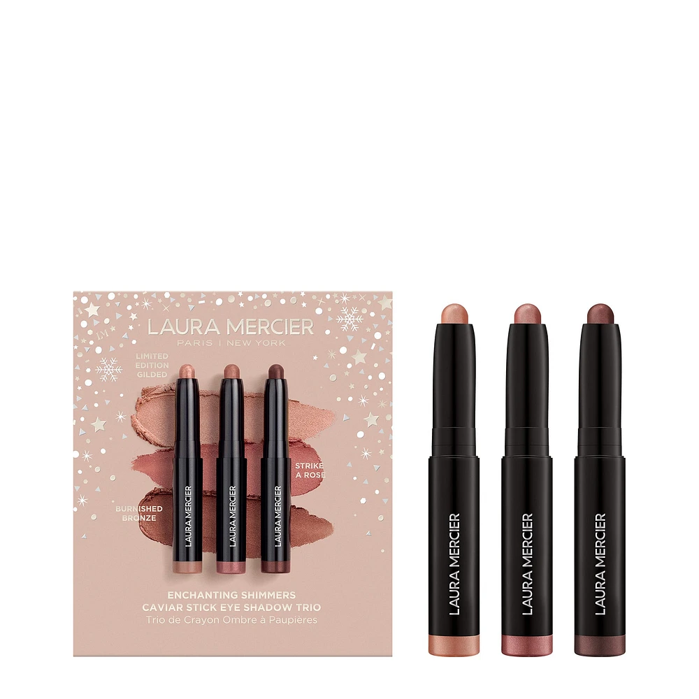 Enchanting Shimmers Caviar Stick Eye Shadow Trio