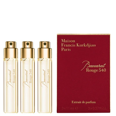 Baccarat Rouge 540 Extrait 3x11