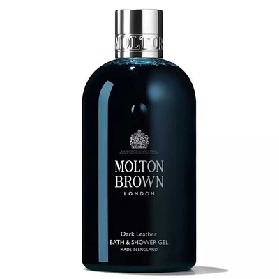 Dark Leather Bath & Shower Gel