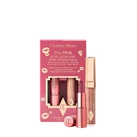 Kissing Duo Set 90s Pink & Ibiza Nights Lip Lustre
