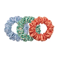 Large Scrunchies Set Of 3 Sea Mist