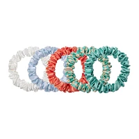 Midi Scrunchies Set Of 5 Seashell