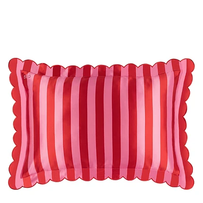 Pure Silk Queen Pillowcase With Scalloped Edge - Sunshade