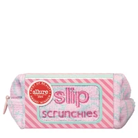 Skinny Scrunchie Set With Pouch - High Tide