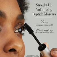 Straight Up Volumizing Peptide Mascara