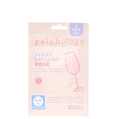 Serve Chilled Rose Sheet Mask (2 Pack)