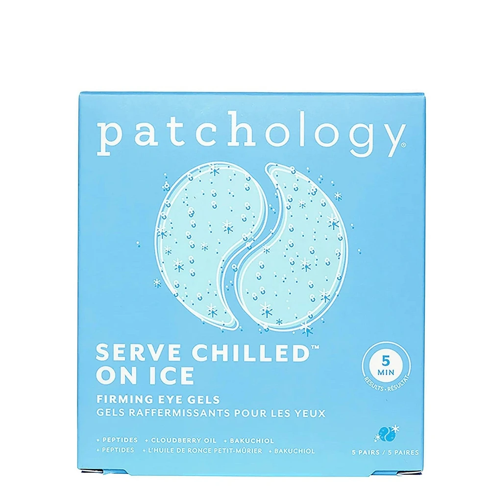 Serve Chilled On Ice Firming Eye Gels-5 Pairs/box