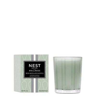 Wild Mint & Eucalyptus Votive Candle